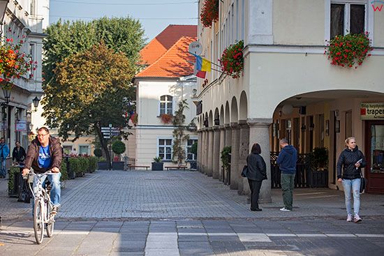 Zielona Gora, mieszkancy miasta na ulicy Pod Filarami. EU, PL, Lubuskie.